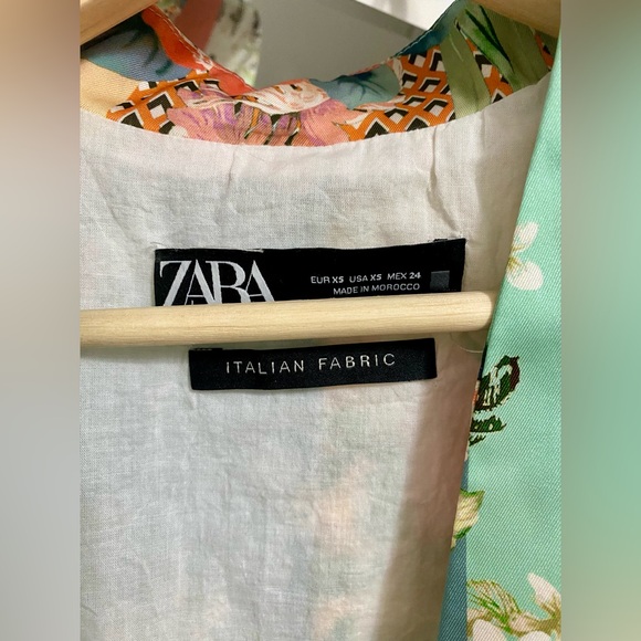 ZARA printed belted kimono *BLOGGER FAVE* - Picture 11 of 12